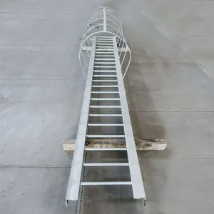 Industrial ladderandcage