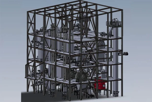 Design-and-engineering-department-of-mehrsamsanat-1021 طراحی برج ماسهسازی ریختهگری داکتیل