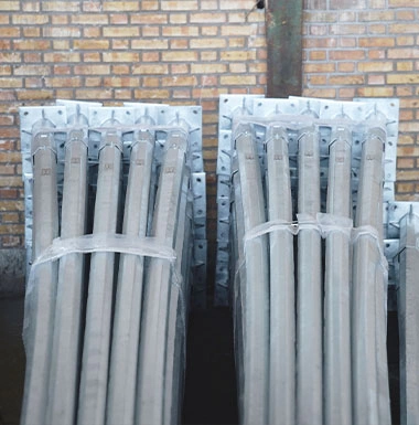ساخت پایه چراغ شرکت سیوان